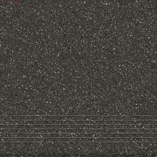 Плитка Cersanit Milton темно-серый ML4A403D ступень (29,8x29,8)